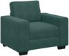 vidaXL 3-tlg. Sofagarnitur mit Kissen Dunkelgrün Samt 3324669 Bild 4
