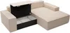 Vente-unique - AMELIA Sofa Stoff Beige - B 167 cm x H 85 cm x L 240 cm Bild 5