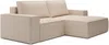 Vente-unique - AMELIA Sofa Stoff Beige - B 167 cm x H 85 cm x L 240 cm Bild 3