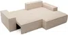 Vente-unique - AMELIA Sofa Stoff Beige - B 167 cm x H 85 cm x L 240 cm Bild 4