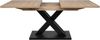 Kulissen-Esstisch >Avant< ausziehbar, Dekor Artisan Oak / schwarz - 160/200x76x90cm (BxHxT) Bild 2