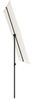 vidaXL Sonnenschirm mit Aluminium-Mast 2x1,5 m Sandweiß 47337 Bild 5