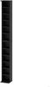 TARGET HOME CD/DVD REGAL Spanplatte Weiß (H 183.6 x T 20 x B 21 cm) Bild 4