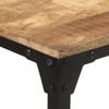 vidaXL Esstisch 140x70x76 cm Raues Mangoholz 321973 Bild 4