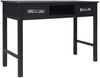Konsolentisch, Beistelltisch, Konsole Schwarz 110 x 45 x 76 cm Holz Bild 3