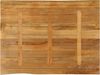 vidaXL Tischplatte mit Baumkante 110x80x3,8 cm Massivholz Mango 370797 Bild 4
