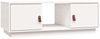 vidaXL Couchtisch Weiß 100x50x35 cm Massivholz Kiefer 818266 Bild 2