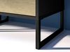 99rooms Alvin Jugendregal I Eiche Gold Craft Schwarz Premium Stahl Bild 3