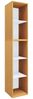 VCM Büroregal & Bücherregal Lona 917850 Buche H. 183 x B. 35 x T. 37 cm Bild 2