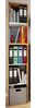 VCM Büroregal & Bücherregal Lona 917850 Buche H. 183 x B. 35 x T. 37 cm Bild 5