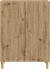 vidaXL Sideboard Artisan-Eiche 66 x 34,5 x 90 cm Holzwerkstoff 894594 Bild 4