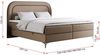 Boxspringbett, Schlafzimmerbett, Bettkasten - EIRA -120 x 200 cm - Braun Kunstleder - H4 Bild 5
