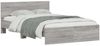 vidaXL Bettgestell mit Kopfteil Grau Sonoma 120x190 cm 3207516 Bild 3