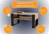 CraftPAK Wohnzimmertisch Wohnzimmer Tisch KARO92 Couchtisch 53T x 92B x 45H cm Bild 3
