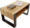 CraftPAK Wohnzimmertisch Wohnzimmer Tisch KARO92 Couchtisch 53T x 92B x 45H cm Bild 5