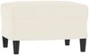 vidaXL 3-Sitzer-Sofa mit Hocker Creme 180 cm Samt 3201063 Bild 5