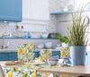 Ambiente® Geschirrtuch Mediterranean lemons, (1-tlg, 1-teilig), Geschirrtücher ca. 50x70cm Baumwolle Bild 2