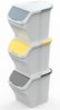 Gardissimo SORT 3er-Set Abfalleimer 25 Liter Mülleimer Mülltrenner Sortierer Bild 1