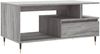 vidaXL Couchtisch Grau Sonoma 90x49x45 cm Holzwerkstoff 831018 Bild 2