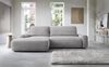 Selsey 'Alferia' Ecksofa mit Schlaffunktion, Breitcord-Bezug, greige, linksseitig, 82 x 264 x 162 cm Bild 2