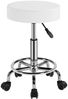 Yaheetech Drehhocker Barhocker Höhenverstellbarer Barstuhl mit Rollen, 50,5 cm – 65 cm H Arbeitshocker mit Drehbarer Sitzfläche Bild 5