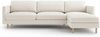 Micadoni Ecksofa Eden 4-Sitzer Rechts Samt Beige Bild 1