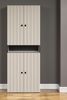 Badezimmer Hochschrank Bliss in Kaschmir 70 x 186 cm Bild 4