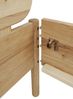 Doppelbett Metallfrei 'Natura Oak II' 180x200cm Wildeiche massiv Bild 4
