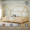 ML-DESIGN Spielbett Hausbett Kinderbett inkl. Lattenrost kreativ Bodenbett für Kinder, Abenteuerbett ohne Matratze 140x200 cm Holzbett Kiefer Bettgestell Bild 2