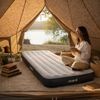 Avenli Luftmatratze Luftbett Camping für 1 Person grau 191 x 99 x 25 cm Twin-Size, (aufblasbar Ideal als Reisebett oder Isomatte, 1-St, für Indoor und Outdoor mit beflockter Oberfläche), Campingmatratze ohne Pumpe Bild 2