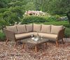 Gartenloungeset DUBAI anisbraun - Akazie, Braun | Gartenmöbel Set Garten Loungegruppe Lounge-Set Pool Loungegarnitur Bild 2