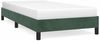 vidaXL Bettgestell ohne Matratze Dunkelgrün 90x190 cm Samt 346949 Bild 2