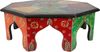 Guru-Shop Couchtisch Bemalter kleiner Tisch, Minitisch, Blumenbank -.. Bild 3