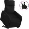vidaXL Relaxsessel mit Aufstehhilfe Schwarz Stoff 3206701 Bild 2