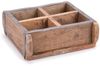 DESIGN DELIGHTS Truhe HOLZ ZIEGELFORM "BRICK", Altholz, Vintage Holzziegelform, Dekobox Bild 5