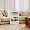 Geländewagen Poster Weiß · Geschenkidee · Luxus SUV Wandbild · Deko Print ohne Rahmen - 15x20cm Bild 5