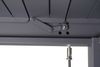 MIRADOR Pergola 111 Deluxe 3x3,6 m Aluminium Anthrazit verstellbares Lamellendach Bild 5