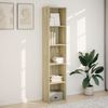 vidaXL Bücherregal Sonoma-Eiche 40x30x189 cm Holzwerkstoff 857887 Bild 3