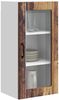 vidaXL Wandglas-Schrank PORTO 2 pcs Altholz 40 x 31 x 80 cm 885352 Bild 3