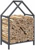 vidaXL Brennholzregal Anthrazit 40x25x60 cm Kaltgewalzter Stahl 864293 Bild 4