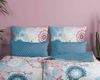 hip Flanell Bettwäsche 155x220 Kodiak blau Eisbär Äste Mandala Wende 30093F Bild 5