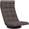 vidaXL Bodenstuhl Drehbar Taupe Stoff 336583 Bild 2