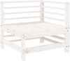 vidaXL 5-tlg. Garten-Lounge-Set Weiß Massivholz Kiefer 3186551 Bild 3