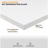 boho office® Schreibtischplatte, Tischplatte in Lichtgrau - 120x80 cm - 25mm stark - pflegeleicht Bild 2