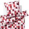 JOOP! Bettwäsche Mosaic Relaunch Ruby 4092 1 Mako Satin 240 x 220 + 2x 80 x 80 cm Bild 2