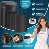 MONZANA® Sensormülleimer M schwarz 40L Bild 5