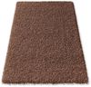 TaCa Home Langflor-Teppich Shaggy Teppich Langflor, rechteckig, Höhe: 60 mm, Schlafzimmer Kinderzimmer Wohnzimmer, rostbraun - 65 x 130 cm Bild 2