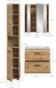 Badkombination (B/H/T: 105x185x46 cm) in Artisan Oak Nachbildung und Artisan Oak Nachbildung Bild 4