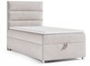 Best for Home Boxspringbett mit Bettkasten Trinity K-4 SINGLE Bonell-Matratze inkl. 7 cm Topper (Einzelbett, Polsterbett mit gepolstertes Kopfteil, Jugendbett, Kinderbett versch. Größen, 70x200 80x200 90x200 100x200 cm), verschiedene Liefermöglichkeite... Bild 5