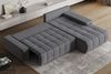 Masseno Ecksofa ALESE mit Schlaffunktion L-Form, Sofa mit Bettkasten Bild 4